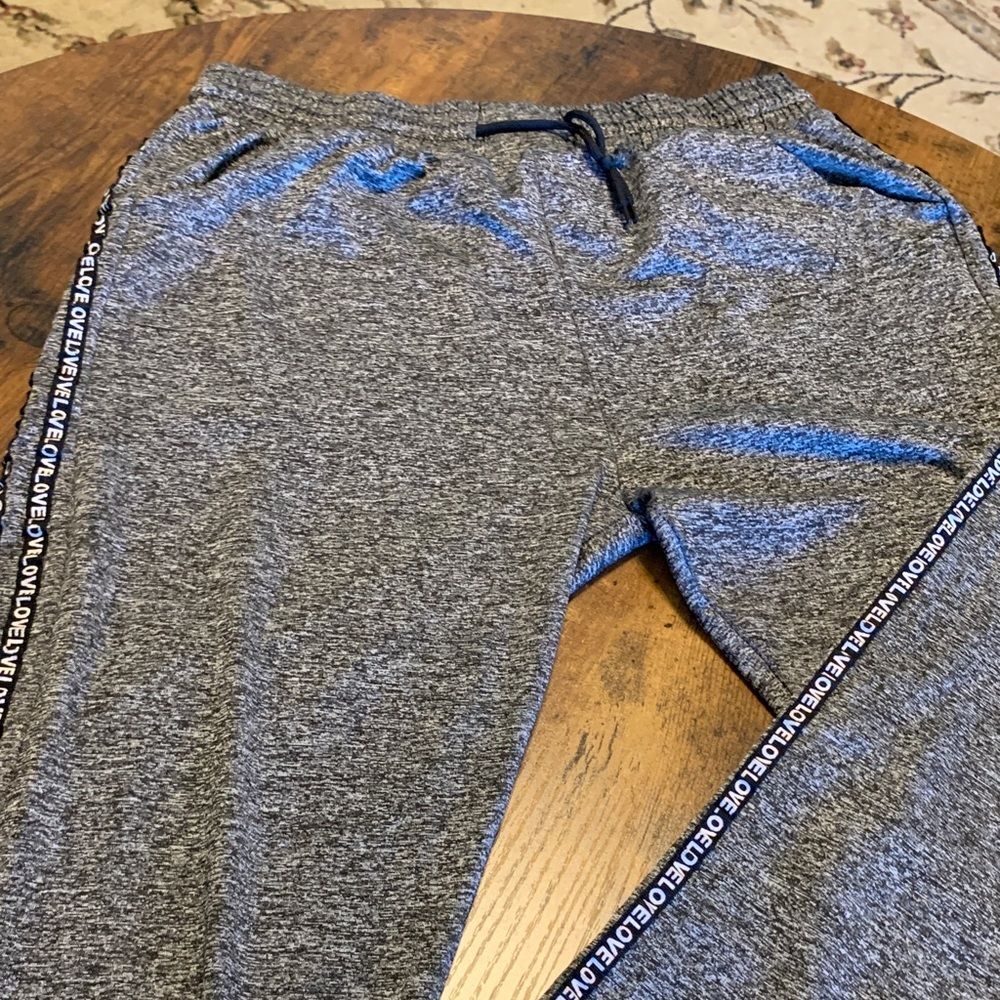 Lounge Pants Womens S Gray Buttery Soft Stretch Jogger Athleisure